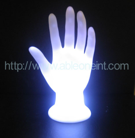 PVC hand Shape Light